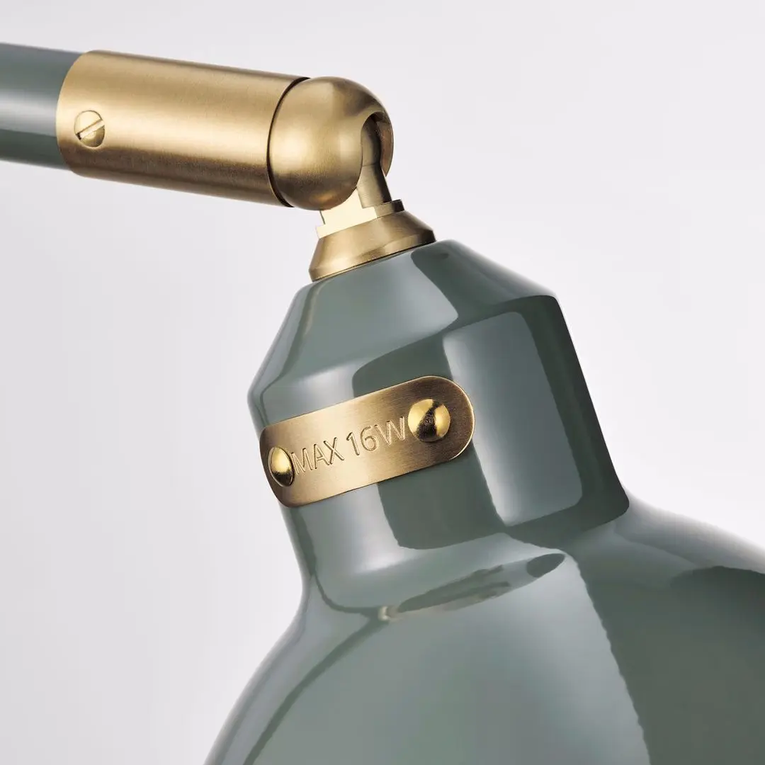 Lampadar Ikea Rodflik (Gri-Verde)