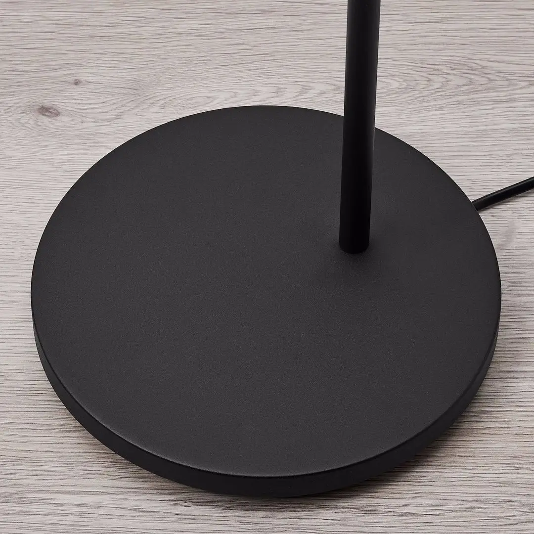 Lampadar Ikea Sambord (Negru/Alb)