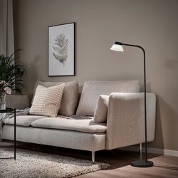 Lampadar Ikea Sambord (Negru/Alb) Thumb