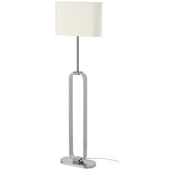 Lampadar Ikea Uppvind 150cm (Nichelat/Alb)
