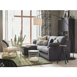 Bază lampadar arcuit Ikea Skaftet (Negru) Thumb