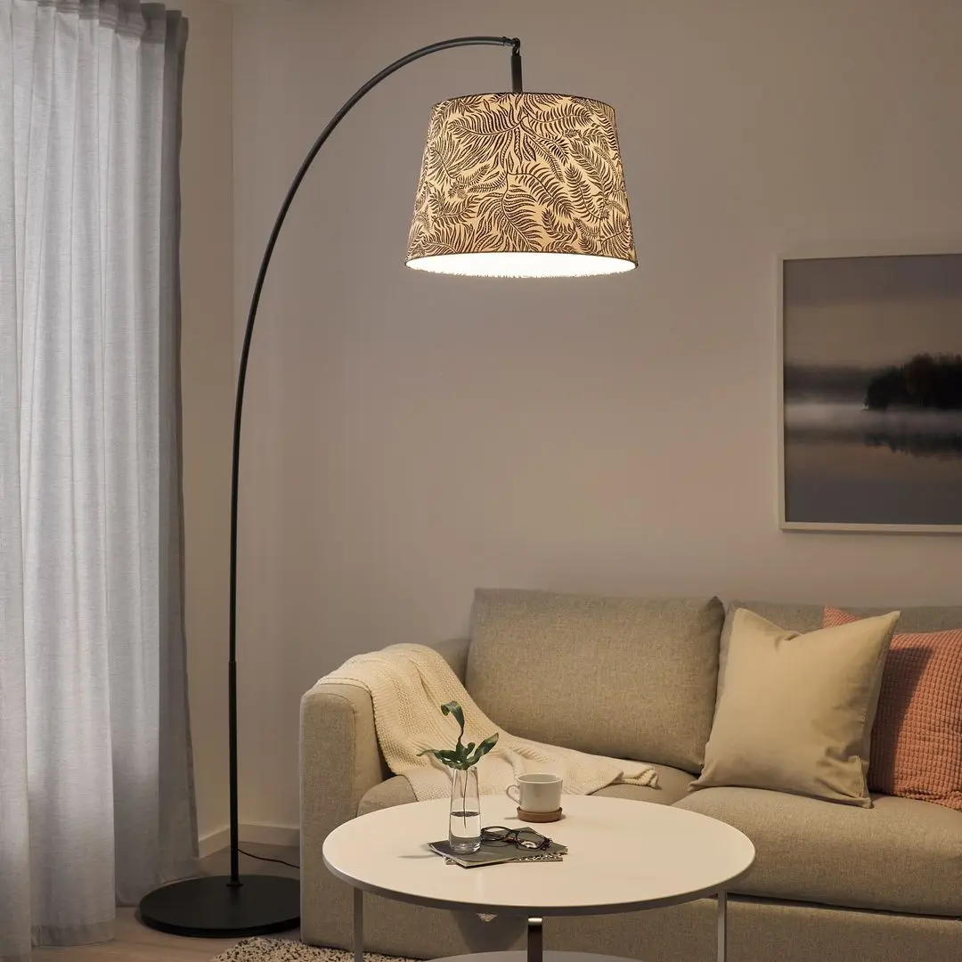 Bază lampadar arcuit Ikea Skaftet (Negru)