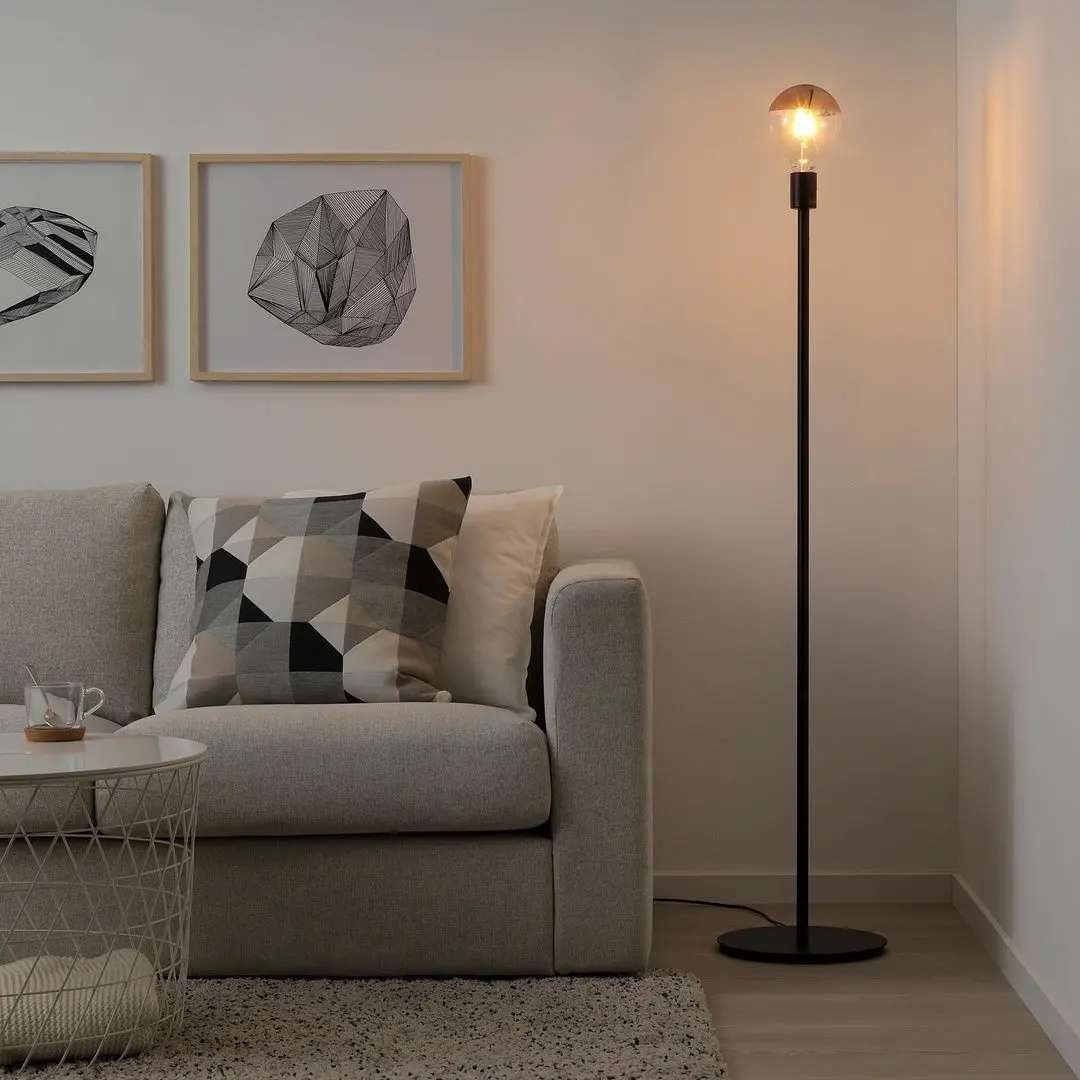 Основание напольного светильника Ikea Skaftet (Черный)