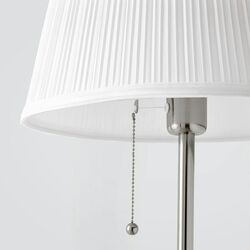 Lampadar Ikea Arstid (Alb/Nichelat) Thumb