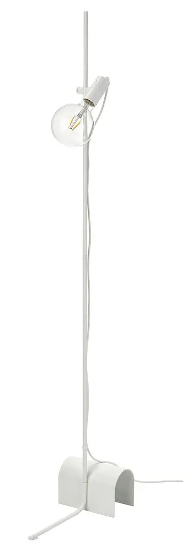 Светильник напольный Ikea Harslinga/Lunnom (Белый)