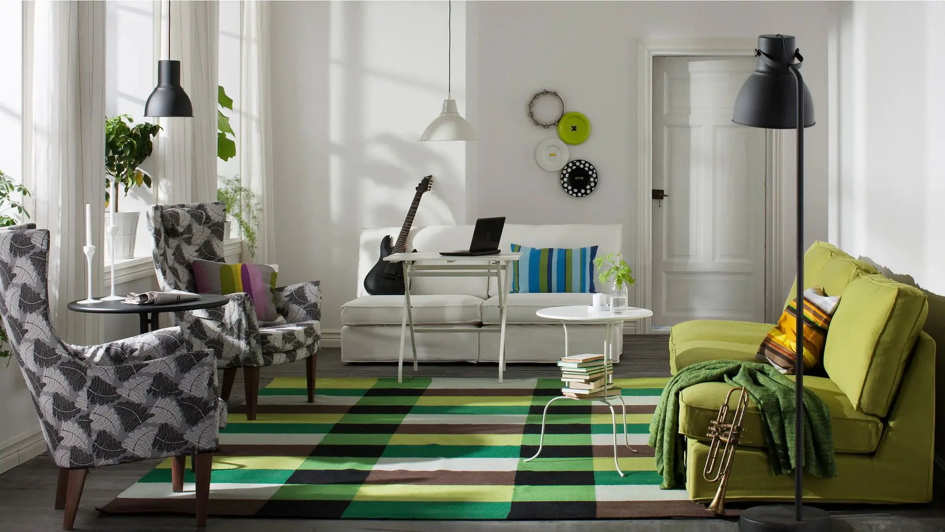 Lampadar Ikea Hektar (Gri Inchis)