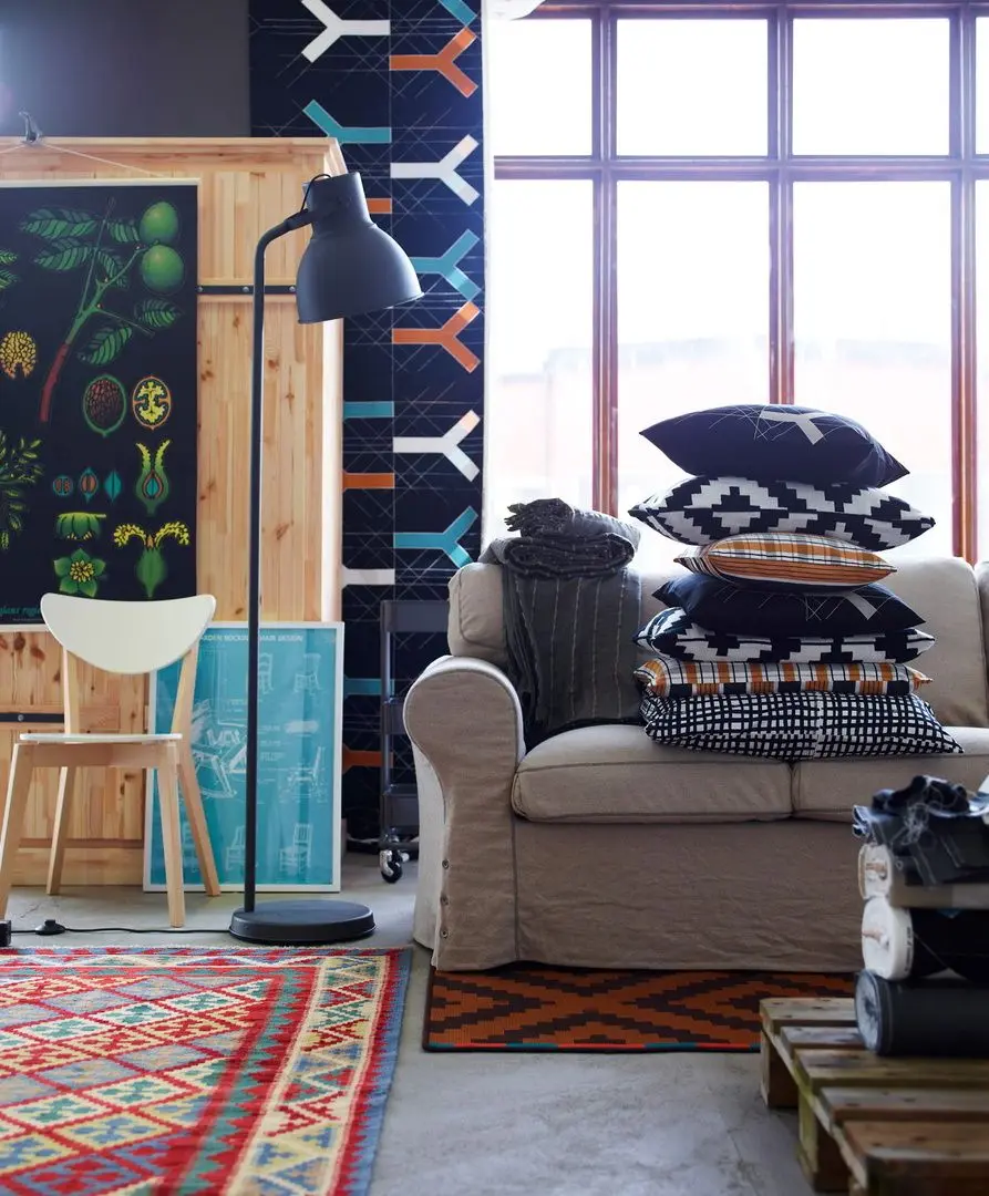 Lampadar Ikea Hektar (Gri Inchis)