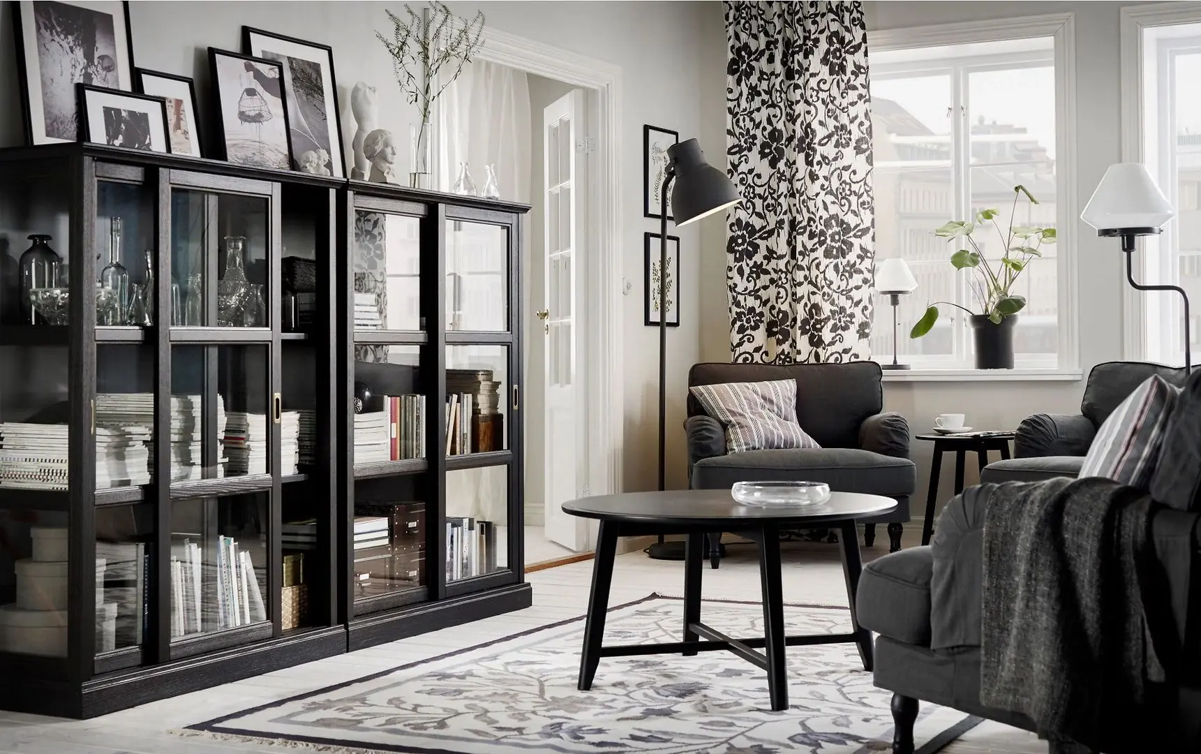 Lampadar Ikea Hektar (Gri Inchis)