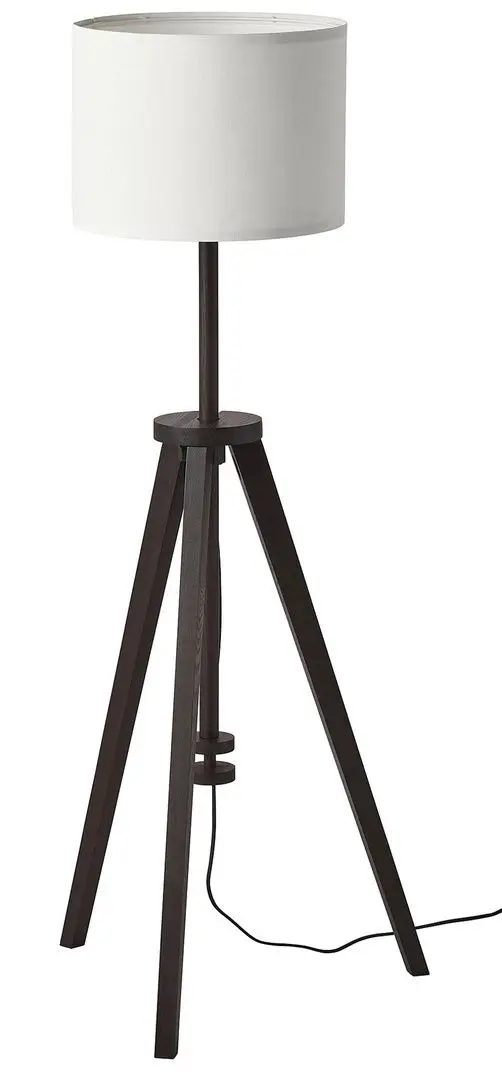 Lampadar Ikea Lauters (Maro Frasin/Alb)