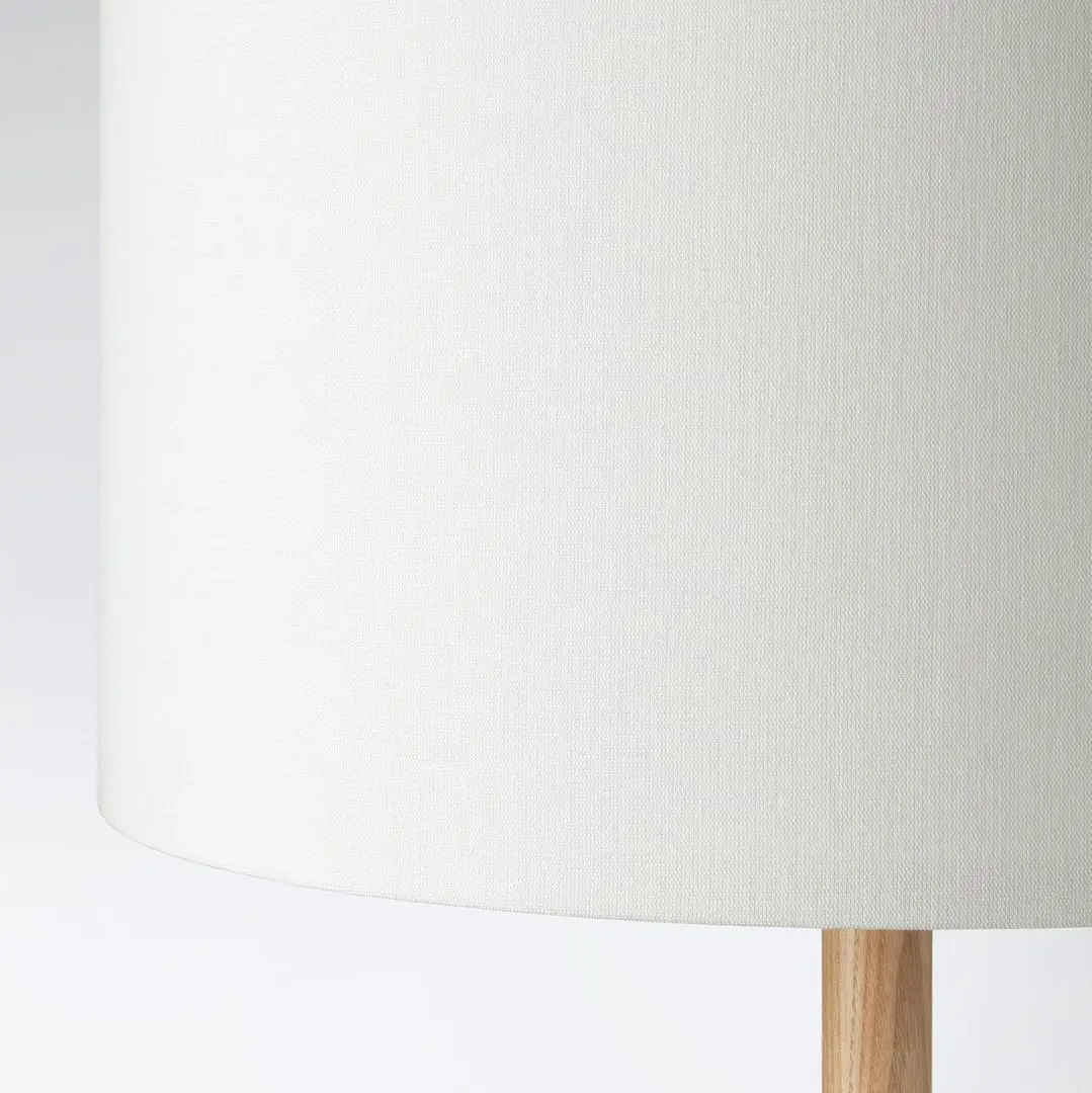 Lampadar Ikea Lauters (Frasin/Alb)