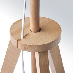 Lampadar Ikea Lauters (Frasin/Alb) Thumb
