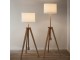 Lampadar Ikea Lauters (Frasin/Alb)