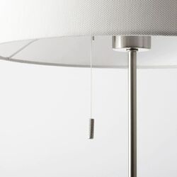 Lampadar Ikea Nyfors (Nichelat/Alb) Thumb