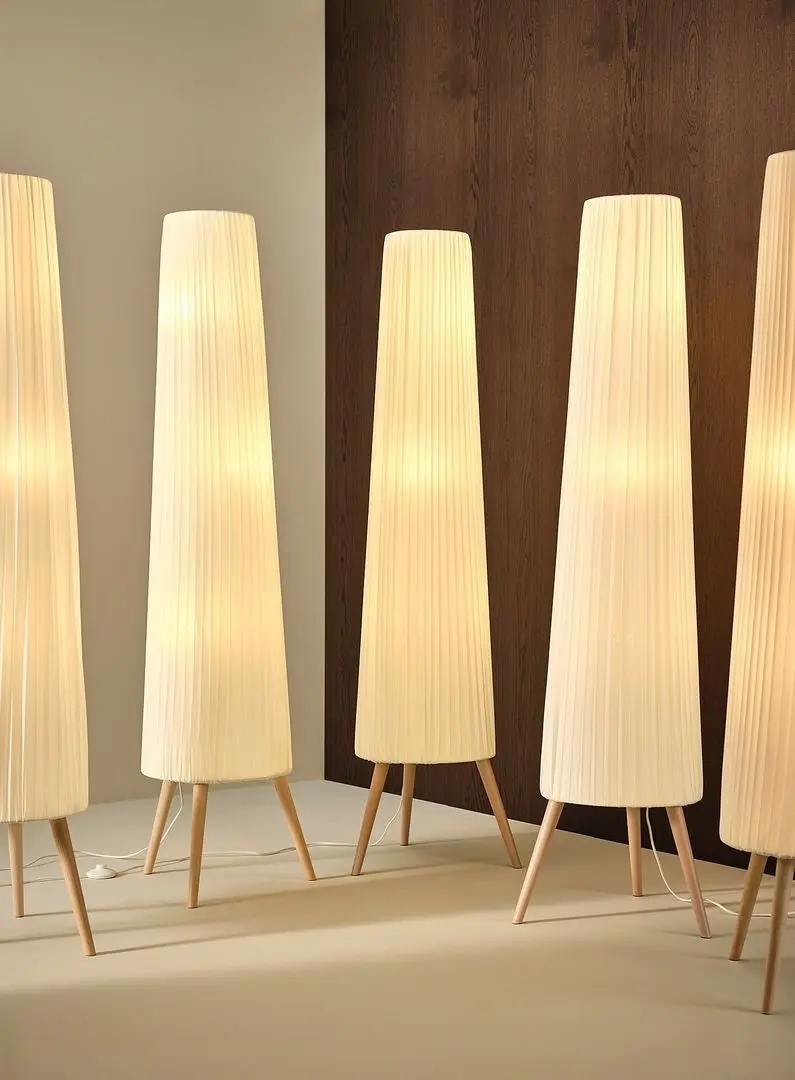 Lampadar Ikea Okensand (Fag/Alb)