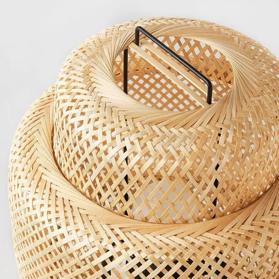 Lampadar Ikea Sinnerlig (Bambus/Negru)