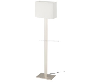 Lampadar Ikea Tomelilla 150cm (Nichelat/Alb)