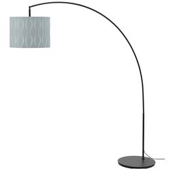 Lampadar arcuit Ikea Loknas/Skaftet (Albastru Argintiu/Negru) Thumb