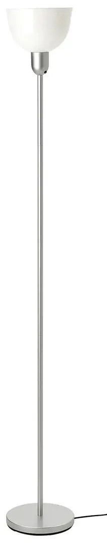 Lampadar Ikea Hektogram (Argintiu/Alb)
