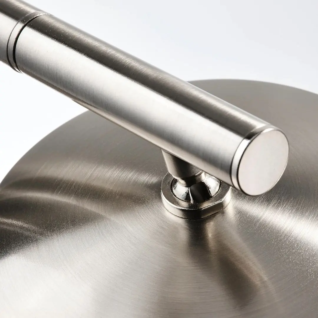 Торшер/лампа для чтения Ikea Isjakt регулируемая яркость 180cm (Никелированный)