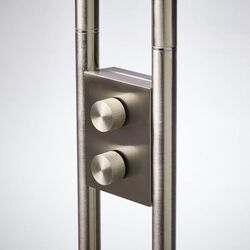 Торшер/лампа для чтения Ikea Isjakt регулируемая яркость 180cm (Никелированный) Thumb