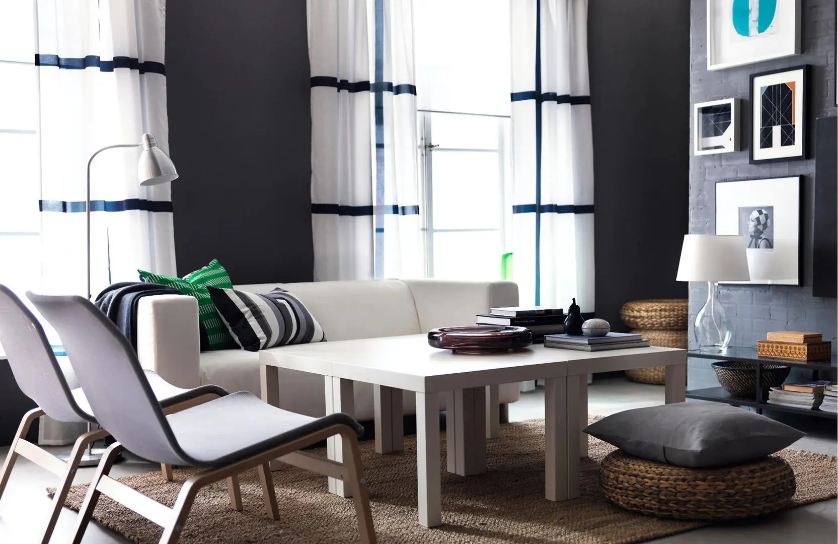 Lampadar/lampă citit Ikea Lersta (Alama)