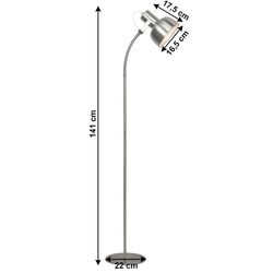 Светильник напольный Mobhaus Avier Typ 2 (Nickel Matt) Thumb