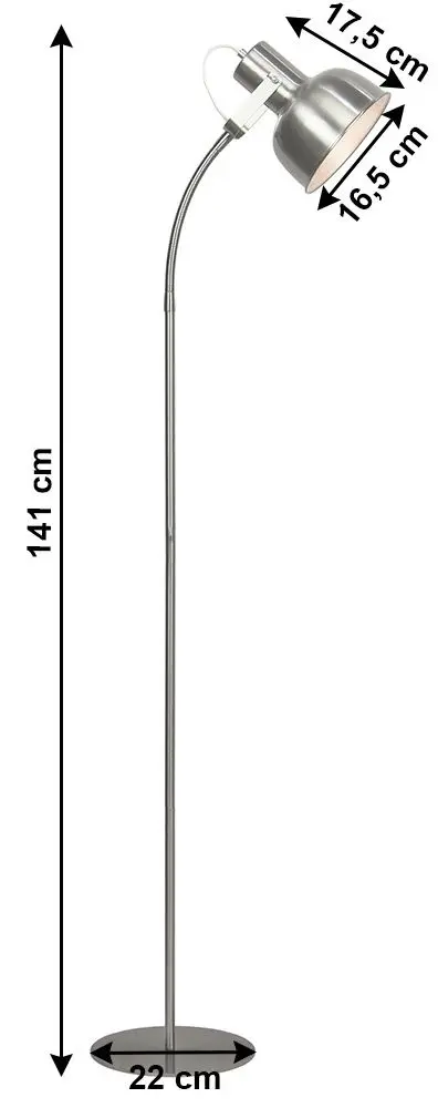 Светильник напольный Mobhaus Avier Typ 2 (Nickel Matt) - 3