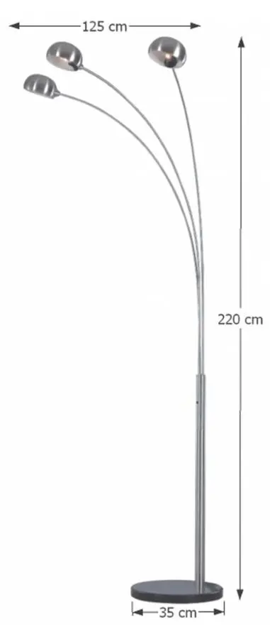 Светильник напольный Mobhaus Cinda Typ 1 YF04-3 (Gray) - 2