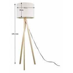 Светильник напольный Mobhaus Lila Typ 6 (White/Natural) Thumb