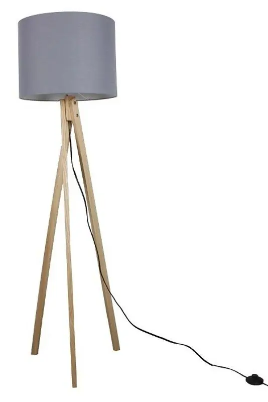 Светильник напольный Mobhaus Lila Typ 7 LS2062 (Gray/Natural)