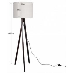 Светильник напольный Mobhaus Lila Typ 9 LS6062 (White/Black) Thumb