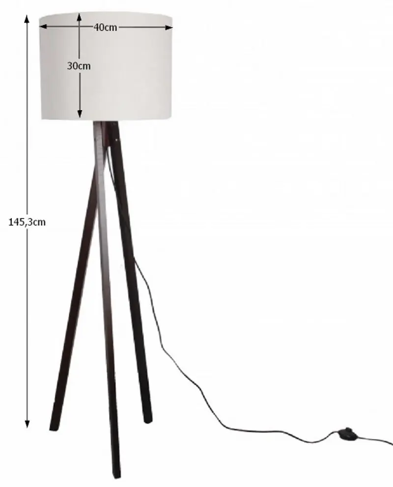 Светильник напольный Mobhaus Lila Typ 9 LS6062 (White/Black) - 2