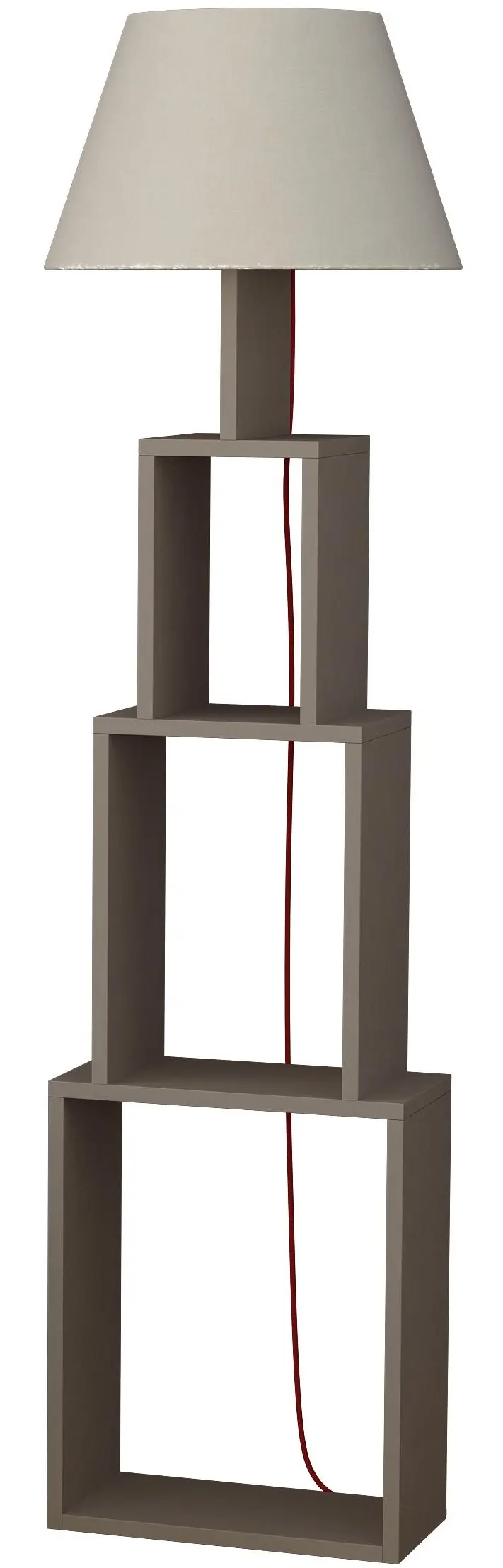 Торшер с полками Showdeko Tower (Light Mocha) - 2