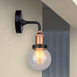 Настенный светильник Elmos DH-WA-0010A100 (Black/Gold) Thumb