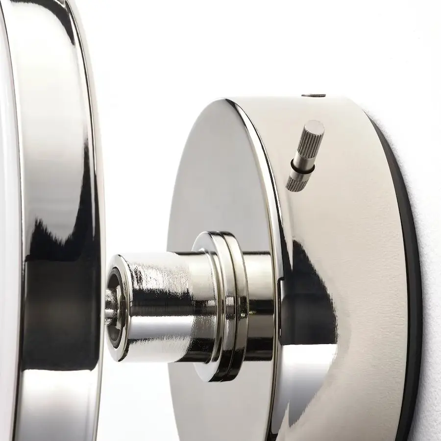 Aplică LED Ikea Kabomba 20cm oglinda/intensitate reglabilă (Cromat/Lucios)