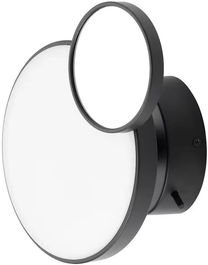 Aplică LED Ikea Kabomba 20cm oglinda/intensitate reglabilă (Mat/Negru)