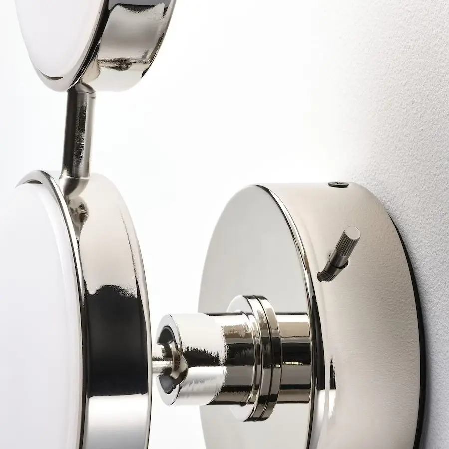 Бра светодиодный Ikea Kabomba 47x14 с регулируемой интенсивностью (Хромированный/Глянцевый)