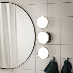 Бра светодиодный Ikea Kabomba 47x14 с регулируемой интенсивностью (Хромированный/Глянцевый) Thumb