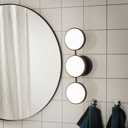 Aplică LED Ikea Kabomba 47x14 intensitate reglabilă (Mat/Negru) Thumb