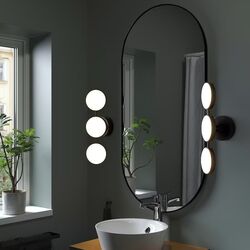 Aplică LED Ikea Kabomba 47x14 intensitate reglabilă (Mat/Negru) Thumb