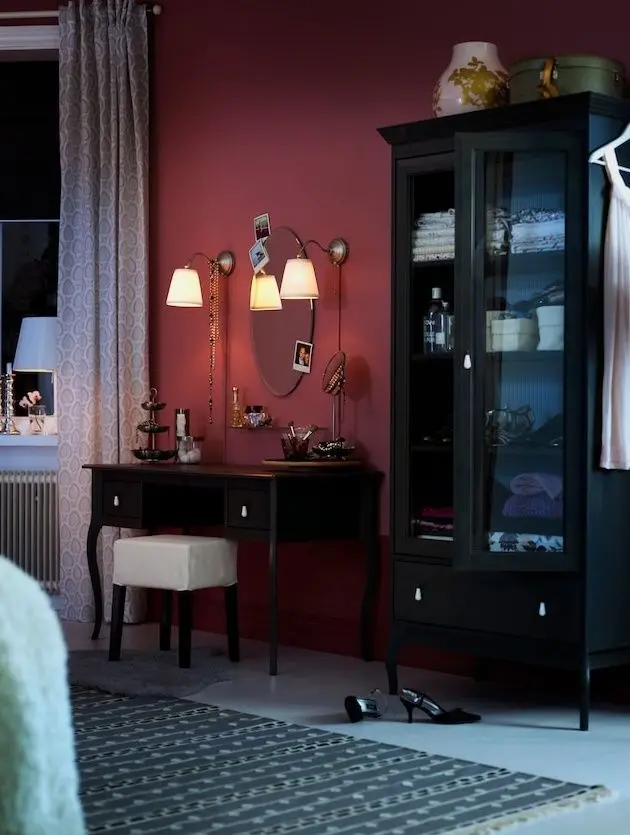 Настенный светильник Ikea Arstid (Нержавеющая Сталь/Белый)