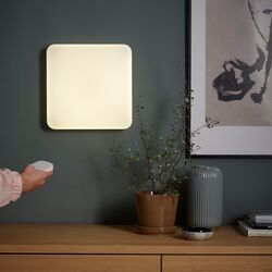 Lampa de perete Ikea Jetstrom smart intensitate reglabilă/cu cablu culoare 30x30 (Alb) Thumb