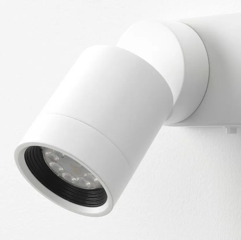 Aplica Ikea Nymane 2 spoturi (Alb)