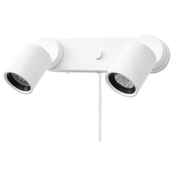 Aplica Ikea Nymane 2 spoturi (Alb)
