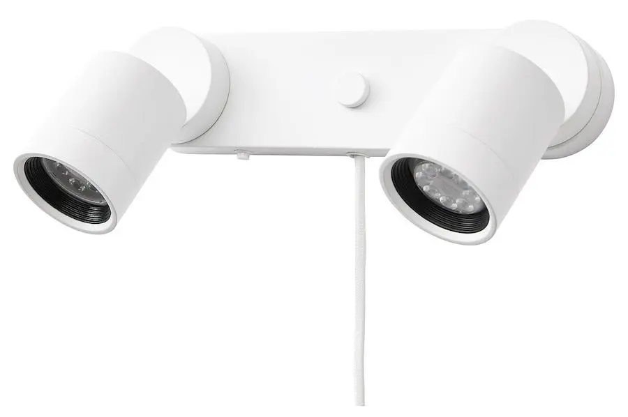 Aplica Ikea Nymane 2 spoturi (Alb)