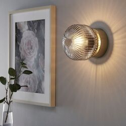 Aplică Ikea Solklint (Alamă/Gri) Thumb