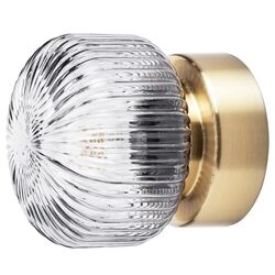 Aplică Ikea Solklint (Alamă/Gri)