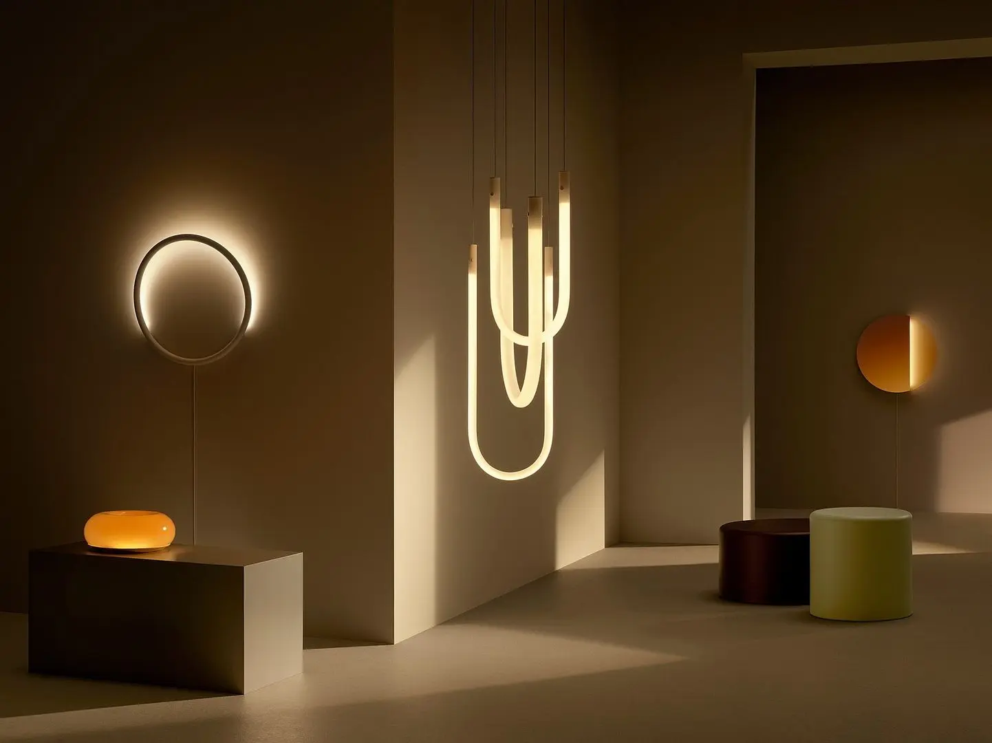 Aplica LED Ikea Varmblixt (Portocaliu)