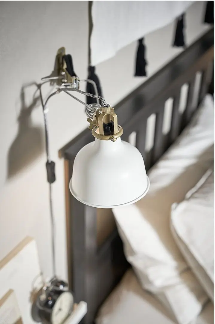 Светильник Ikea Ranarp с зажимом (Белый)