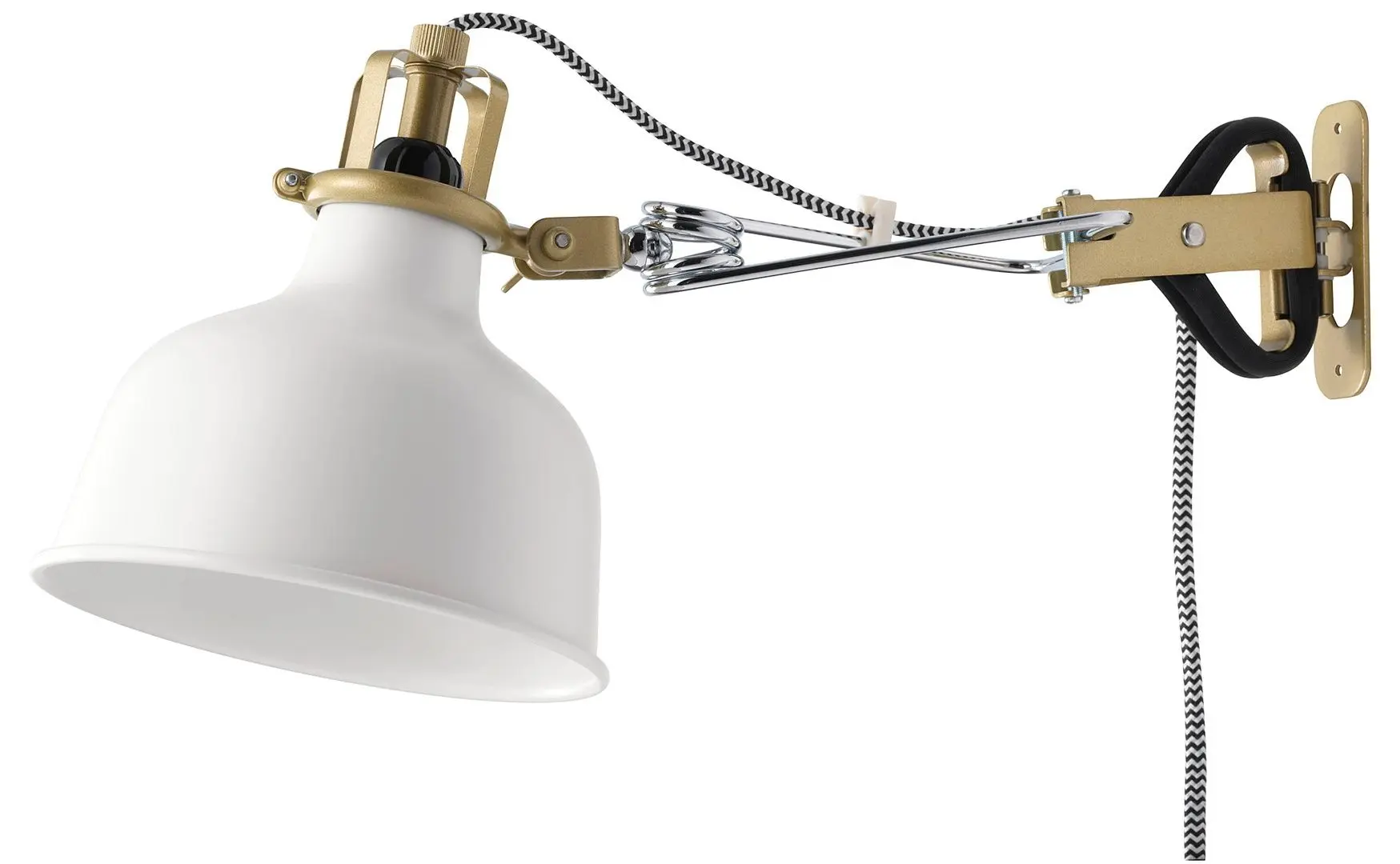 Светильник Ikea Ranarp с зажимом (Белый)